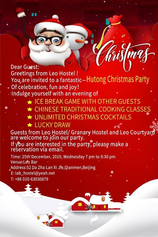Beijing Leo Courtyard Hostel Екстериор снимка